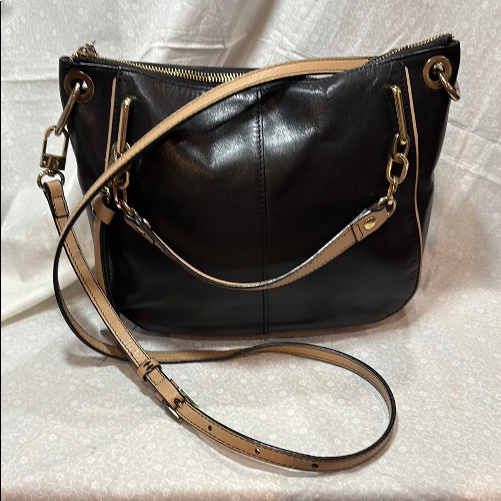 Antonio Melani Vintage Two Tone Leather Purse